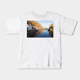 Staithes, North Yorkshire Kids T-Shirt